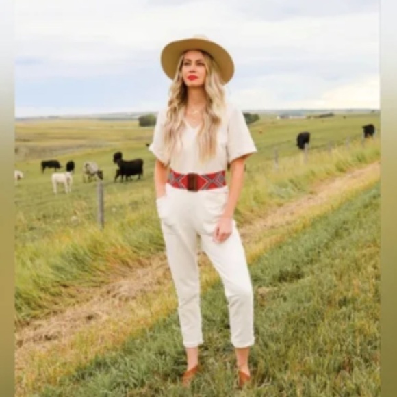 Smash + Tess Aria Romper Winter Cream L - Picture 2 of 13